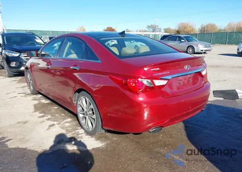 2013 Hyundai Sonata Limited 2.0T из США, поврежденный, VIN 5NPEC4AB8DH607499